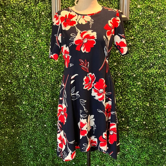 Tash + Sophie Floral Print Dress - Picture 1 of 4